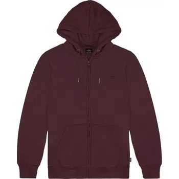 Pánská mikina Velká pánská zapínací mikina s kapucí Double Urban Outfitters MTOP-1090 bordó (6XL)