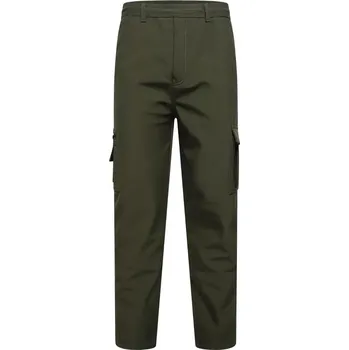 Oblečení a móda Velké pánské cargo kalhoty s rovnou nohavicí Kam 245 khaki (3XL)