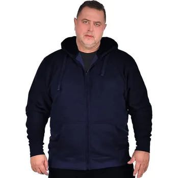 Pánská mikina Pánská velká mikina na zip Kam 503H námořnická modrá (4XL)
