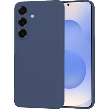 Pouzdro na mobilní telefon Techsuit SoftFlex Samsung Galaxy S25 námořnická modř