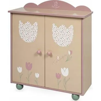 Doplněk pro panenku DeCuevas Toys 55274 Dřevěná skříň pro panenky