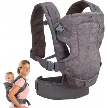 Nosítko pro Děti 4v1 Ergonomické Nosítko na Záda s Bederní Sedačkou