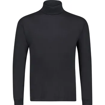 Pánský svetr Pánský velký rolák s dlouhým rukávem Adamo 139902-700 černý (6XL)