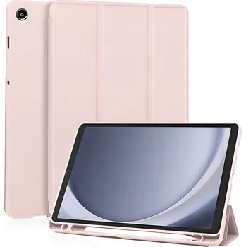 Techsuit - Flex Trifold (s držákem na tužku) - Samsung Galaxy Tab A11 / A9 - růžový