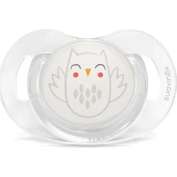 SUAVINEX Bonhomia Dudlík fyziologický 0 - 6 m Sovička bílá