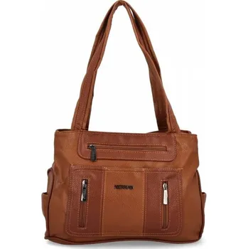 Kabelka Dámská kabelka shopper bag Hernan zrzavá 3892-1