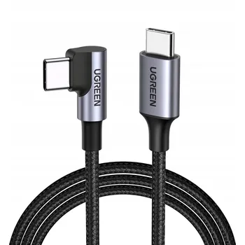 Datový kabel Kabel Ugreen USB typ C - USB typ C 0,5 m černý