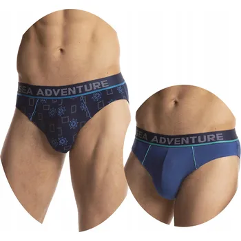 Pánské oblečení 2x LAMA PÁNSKÉ BAVLNĚNÉ SLIPY VEL XL