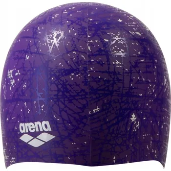 Plavecká čepice Plavecká čepice pro dospělé Silikonová Arena fialová