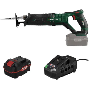 Zahradní technika PARKSIDE® Aku pila ocaska PSSA 20-Li B2, 4 Ah