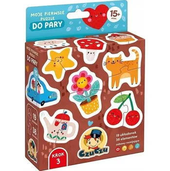 Puzzle CzuCzu 38 dílků Moje první puzzle. Najdi pár