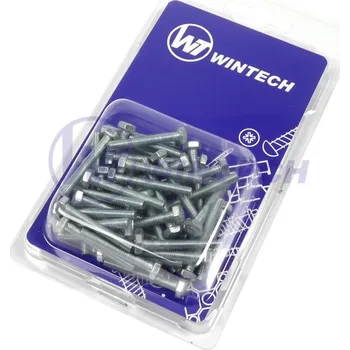 Dílna WINTECH Šroub DIN 933 8.8 M4 x 40 ZB Balení: 50 ks DABKA04040BBM1