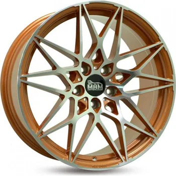 Disk MAM Alu Kola Mam B2 8.5X20 5X120 ET35 Acid Orange Front Polish 72.6