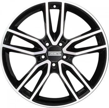 Alu kolo FONDMETAL Alu Kola Fondmetal Koros (Fmi06) 7x17 5x112 ET40 Glossy Black Machined 57.1