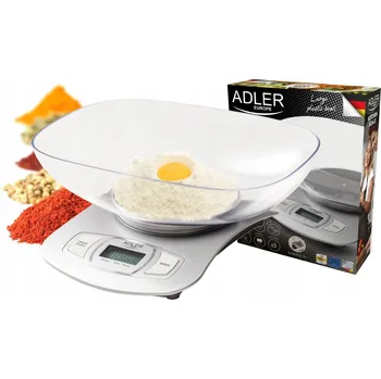 Kuchyňská váha Kuchyňská váha Adler AD 3137 stříbrná/šedá 5 kg