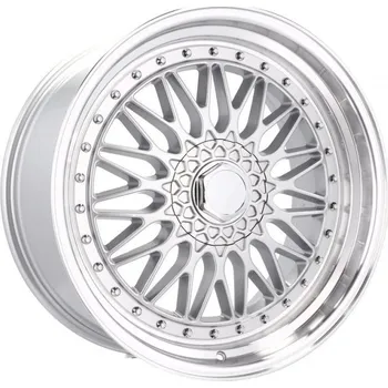 Alu kolo RACING LINE Alu Kola Racing Line By479 6.5X14 4X100 ET35 Silp - Silver + Polished Edge 73.1