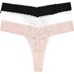 Dámské kalhotky Guess O4GG33 KC5L0 F68S RŮŽOVÁ BÍLÁ ČERNÁ COM Velikost: S