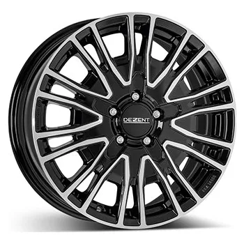 Alu kolo DEZENT Dezent Ke 6.5x16 5x114.3 ET48 Black/Polished 66.1