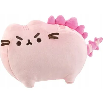 plyšák PUSHEEN DINOSAURUS růžový s hrozivou minou 20X29 Cm PUSHEENOSAURUS, DRAK