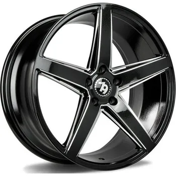 Alu kolo Seventy9 Alu Kola Seventy9 SV-N 9x18 5x112 ET40 Galaxy Black Window Edges 66.6