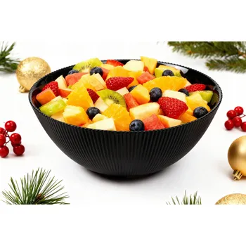 Salátová Mísa 20,3 cm Aurora Black