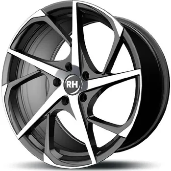 Alu kolo RH RIMS Alu Kola Rh Rims Rb12 9.5x19 5x120 ET40 Black Polished 74.1