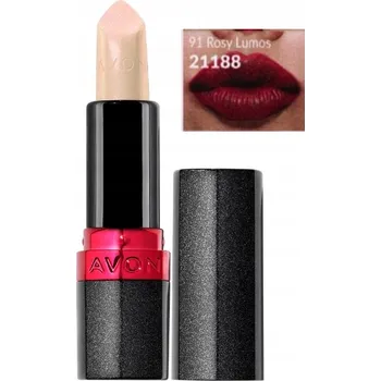 Přípravek na rty AVON Ultralesklá rtěnka odstín 91 ROSY LUMOS