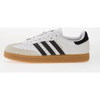 Pánské tenisky Tenisky adidas Velosamba Leather Ftwr White/ Core Black/ Gold Met. EUR 44 2/3