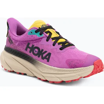 Dámská móda Dámské běžecké boty HOKA Challenger 7 GTX superbloom/oatmeal
