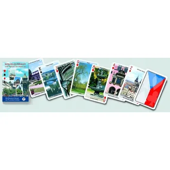 Desková hra Hrací karty Piatnik 1 balíček, Praha