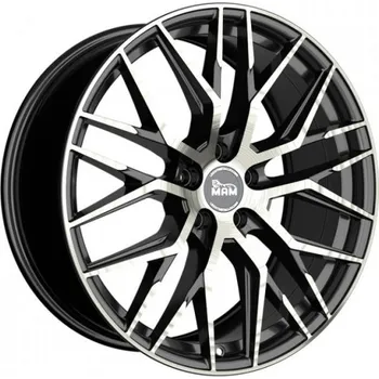 Disk MAM Alu Kola Mam Rs4 8.5X20 5X112 ET30 Gun Metal Brushed 72.6