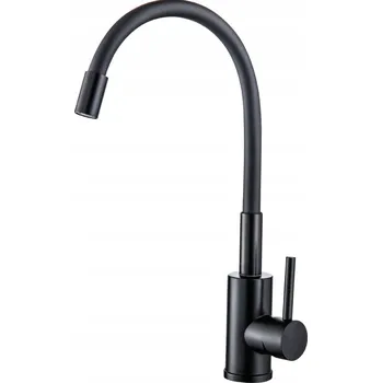 Vodovodní baterie Stojánková kuchyňská baterie černé barvy