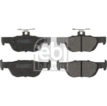 Brzdová destička Sada brzdových destiček, kotoučová brzda FEBI BILSTEIN 179956