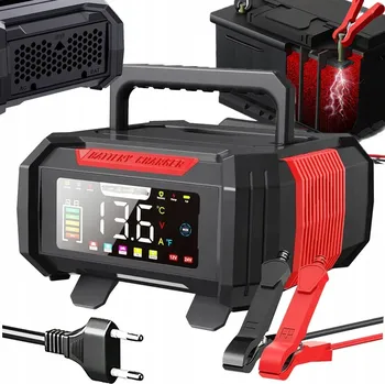 Automatická nabíječka akumulátorů LTC 250W RYCHLÉ NABÍJENÍ 9-STUPŇOVÉ