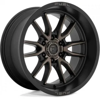Alu kolo FUEL Alu Kola Fuel D762 Clash 12x22 8x170 ET-44 Matte Black Double Dark Tint 125.1