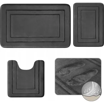 Koupelnová předložka KOUPELNOVÁ PŘEDLOŽKA SAVÁ SADA MIKROVLÁKNO 3 KS