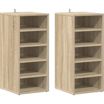 Botník dub sonoma 31,5 x 35 x 70 cm, 5 přihrádek