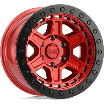 Alu kolo BLACK RHINO Alu Kola Black Rhino Reno 9x17 5x114.3 ET-18 Candy Red W/ Black Ring & Bolts 71.5