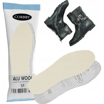 Vložka do bot Celá vložka Corbby vel. 36-46 béžová