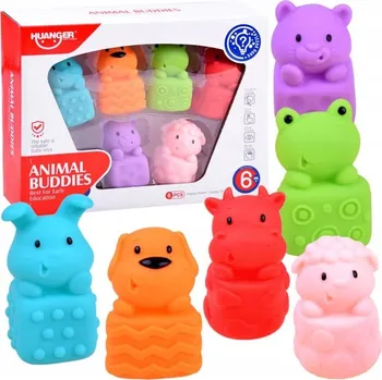 Gumová zvířátka hračky do vany s zvířátky ZA2955