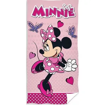Prostěradlo Osuška 70x140 cm Bavlna Disney Minnie Mouse