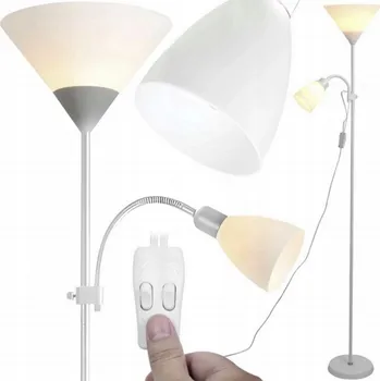 Stojací lampa Stojací lampa podlahová dvojitá LED 2x E27 159 cm (bez žárovky)
