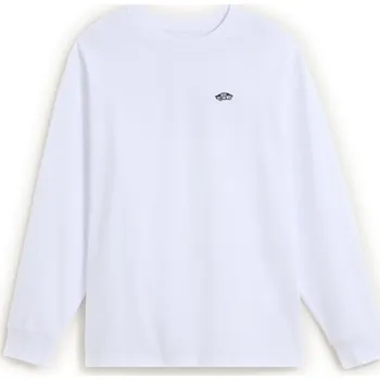 Pánské tričko tričko dlouhý rukáv pánské VANS STYLE 76 ll LOOSE LS TEE White/Black - L