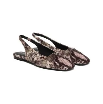 Dámská obuv Baleríny DKNY Darrow Logo K1665915 Béžová 35