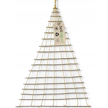 Vánoční dekorace Be4nature Vánoční stromek z vrby s jutovým provázkem, 140 x 100 cm