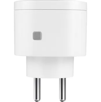 Elektrická zásuvka Zásuvka s dálkovým ovládáním pro elektroměr Eura bílá