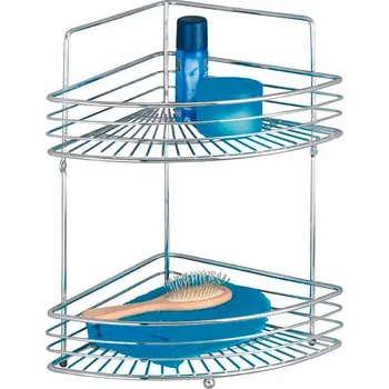 Koupelnový nábytek Koupelnová polička Wenko Milano, 31,5 x 37 x 22 cm, chrom