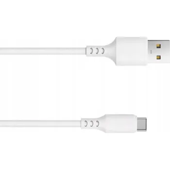 Datový kabel Setty kabel USB - USB-C 1,0 m 2A bílý NEW