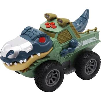 autodráha Elektrické autíčko se světlem a zvuky Varianta: krokodýl Nové