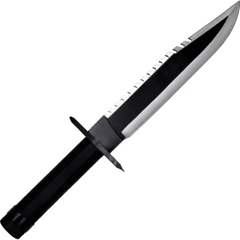 Sebeobrana Lovecký nůž RAMBO I s pevnou čepelí a pouzdrem
